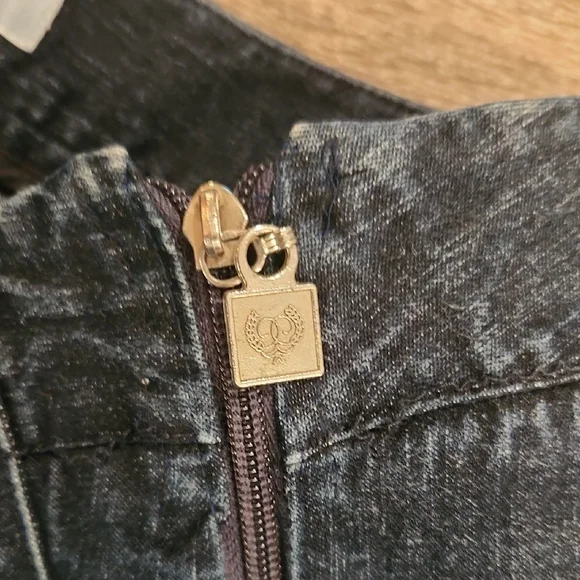 Calvin Klein Dark Denim Straight Leg Jeans - Picture 7 of 10